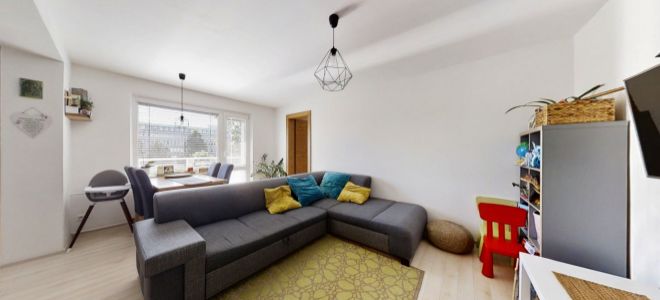 REZERVOVANÉ - Slnečný a moderný 3 izb.byt s balkónom, 70 m2 - Hliny, Žilina